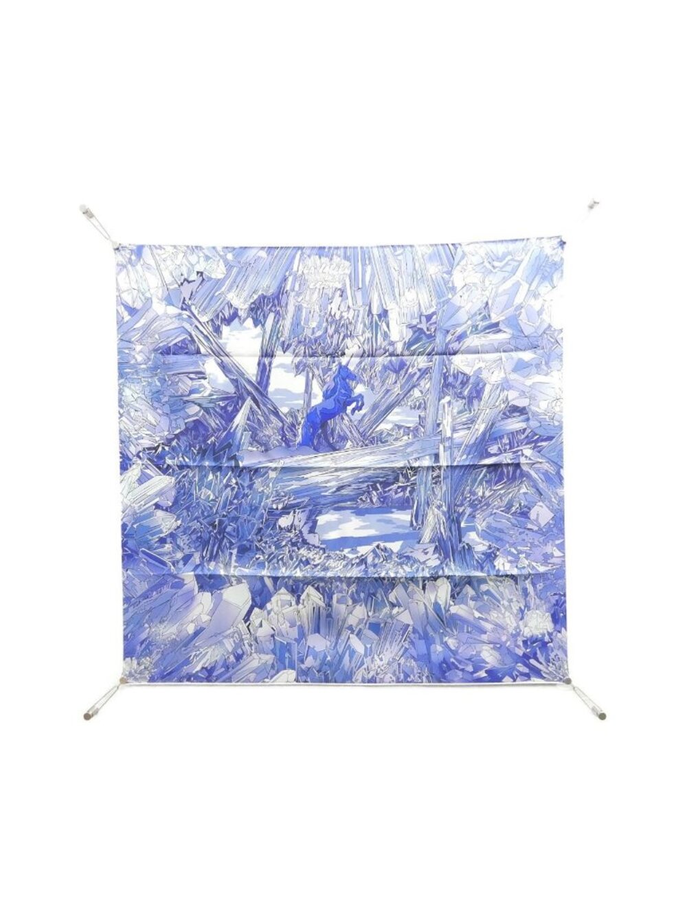 Hermes la Valee de Cristal Carre Scarf